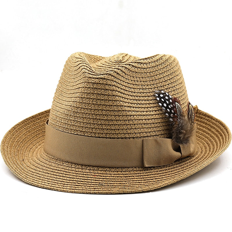 ENYA Fedora Hat in Khaki