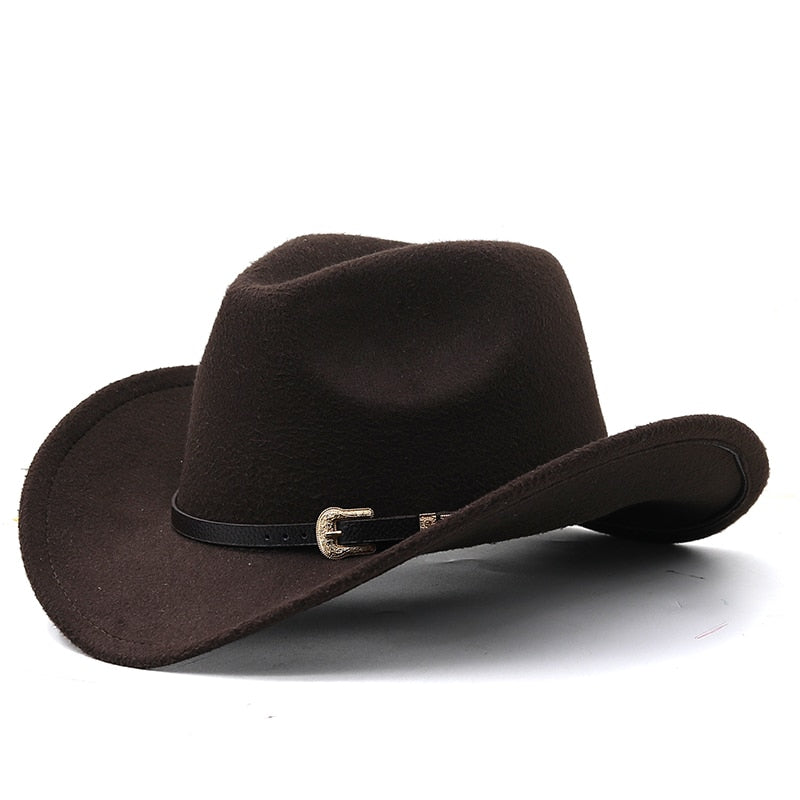 KEIVA Fedora Hat in Brown