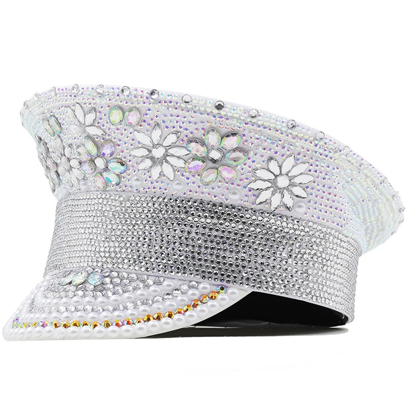 AILSA Luxury Rhinestone Party Hat