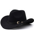 RAGNAR Men's Straw Cowboy Hat in Black