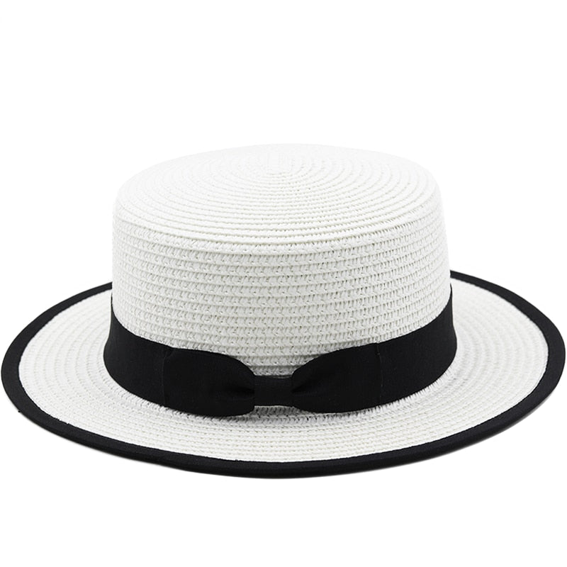 LIATARA Panama Hat in White