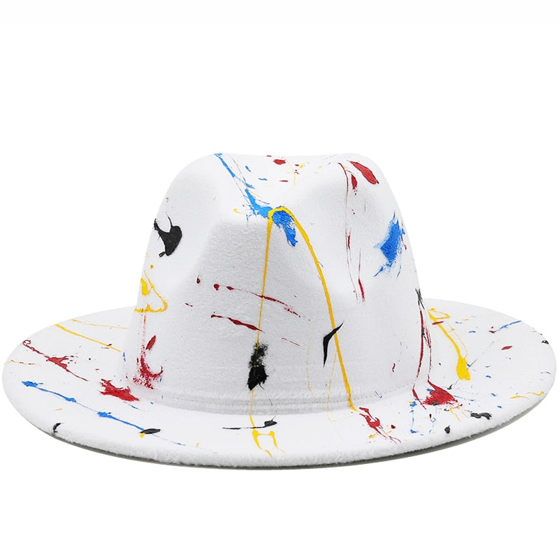 RAYANA Fedora Hat in White