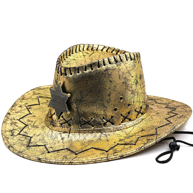 KYILE Fedora Hat in Gold