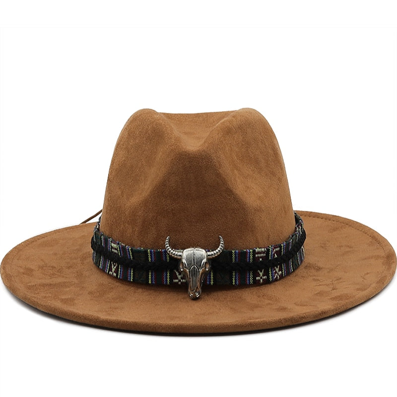 FIORA Fedora Hat in Khaki